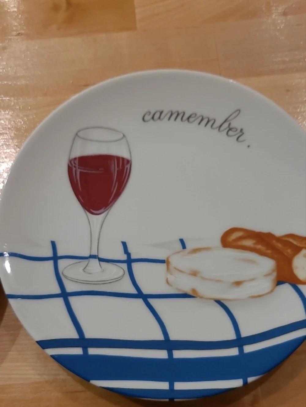 De Limoges 2 Porcelaine De Sologne Cheese Plates